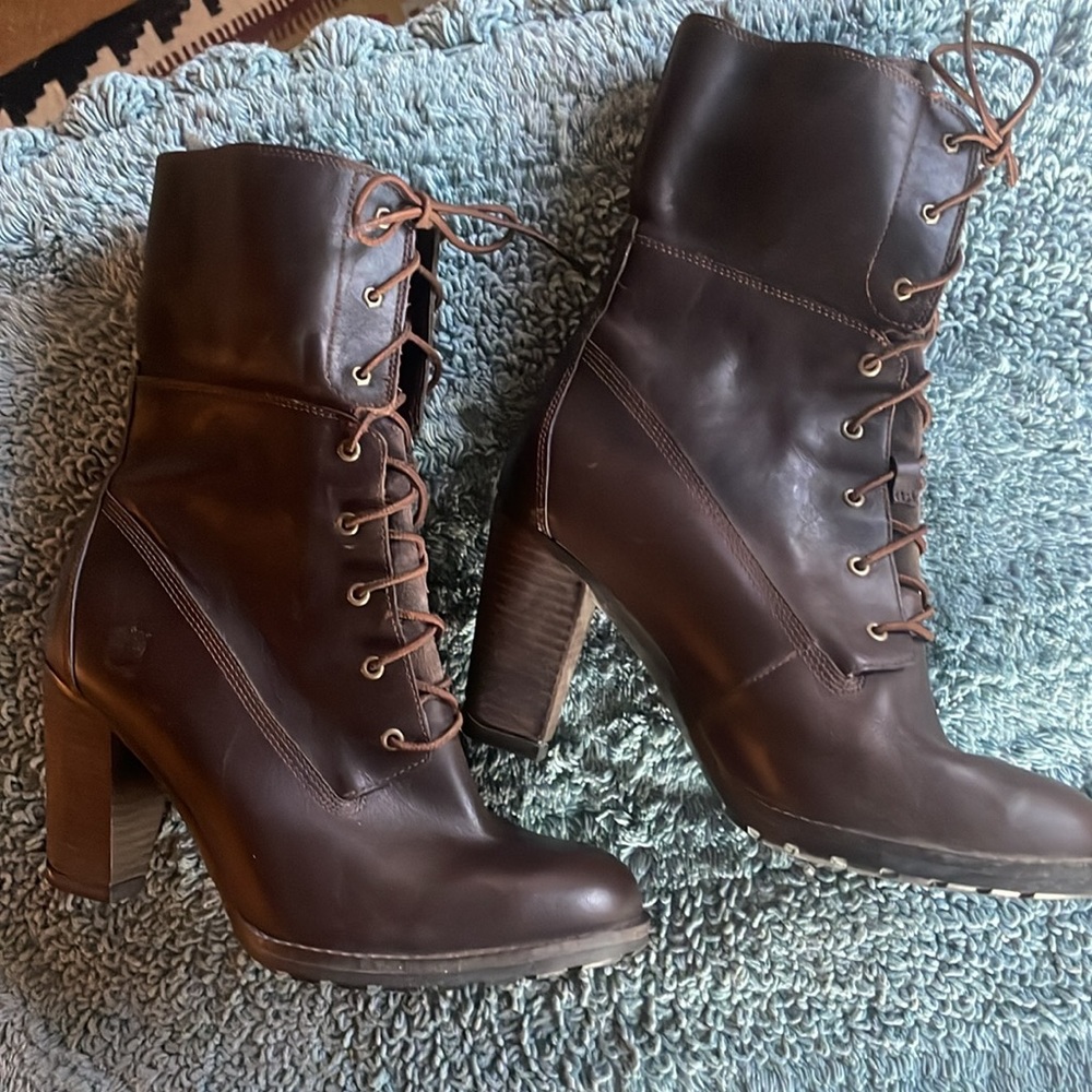 WOMEN'S TIMBERLAND FOLD-DOWN WATERPROOF BOOTS